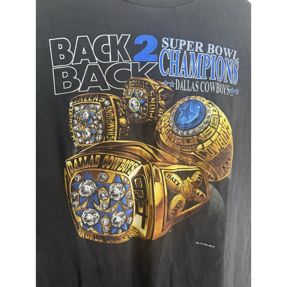 Dallas Cowboys NFL Super Bowl T-Shirt Size Large